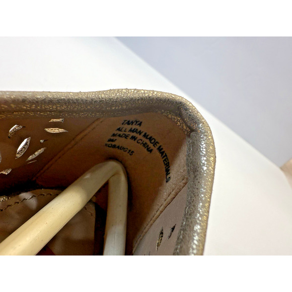 Unionbay Tanya Ballet Flat Women's Size 9 Gold Comfort Slip On Casual New in Box - Picture 9 of 11